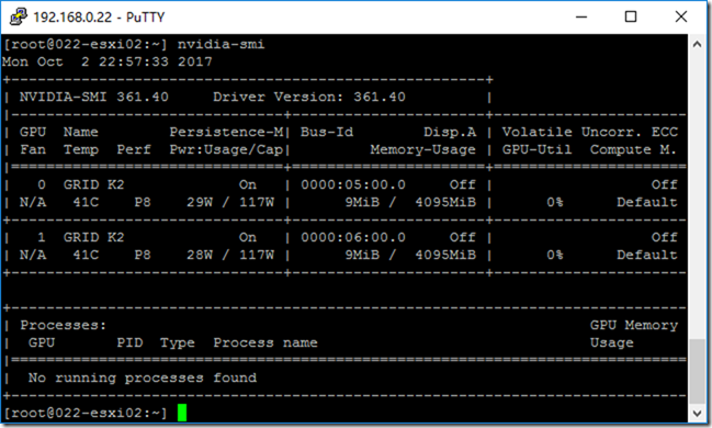 package installed and loadedcorrectly by checking for the nvidia