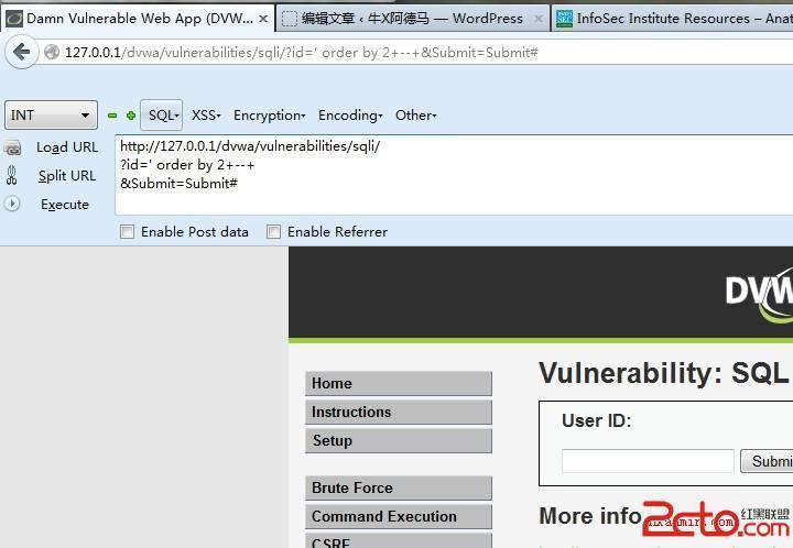 DVWA之从SQL注入到写入webshell_DVWA之从SQL注入到写入webshe_02