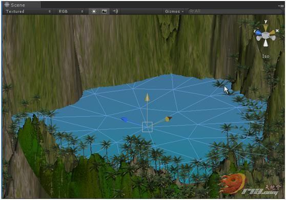 Unity3D开发：为地形添加水源和效果_摄像机_11