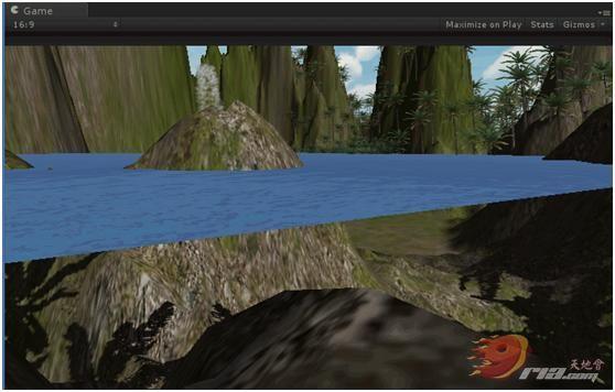 Unity3D开发：为地形添加水源和效果_文件夹_22