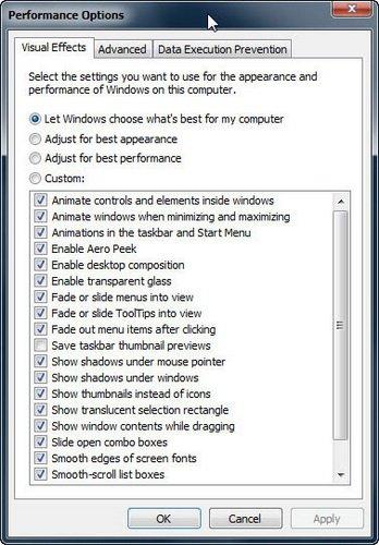 12个小技巧加快Windows 7系统运行速度