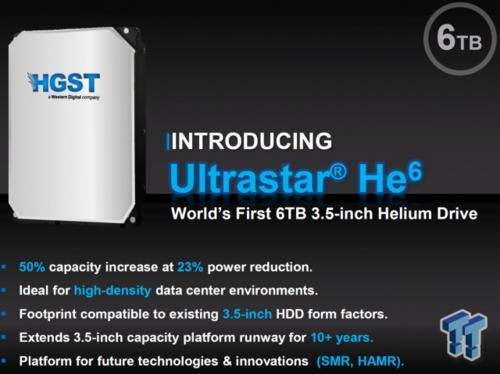 HGST推氦气硬盘：用于液体冷却服务器