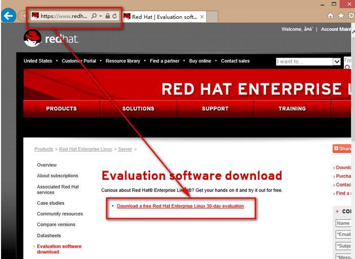 最新版：如何到Redhat官网下载RedHat镜像及申请试用安装序号_从RedHat官网下载RedHat En_07