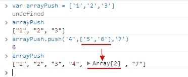 javascript 中 push和concat的区别_push