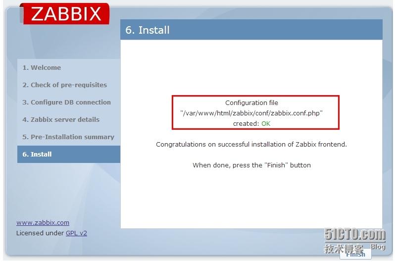 centos 安装Zabbix Server 2.2.3_安装Zabbix Server_06