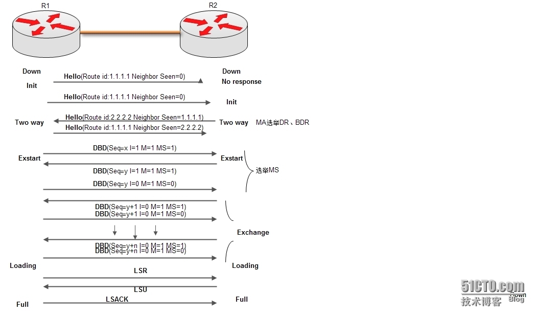 关于OSPF邻居的一切，原创！_OSPF 建立邻居