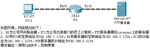 Cisco 服务质量_police