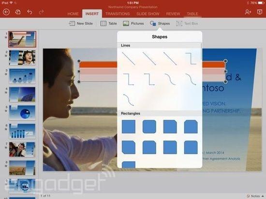 微软iPad版Office详解 或沦为iWork炮灰