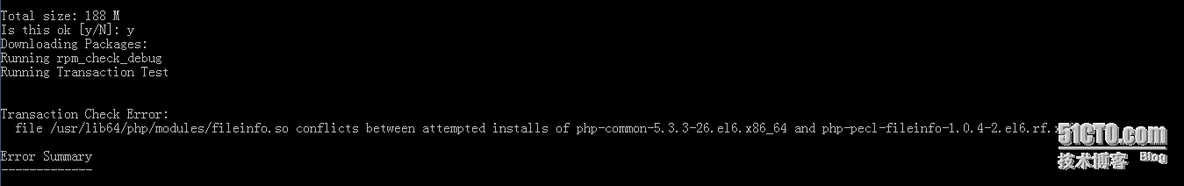 yum install php-* 报错_yum install php-* 报错