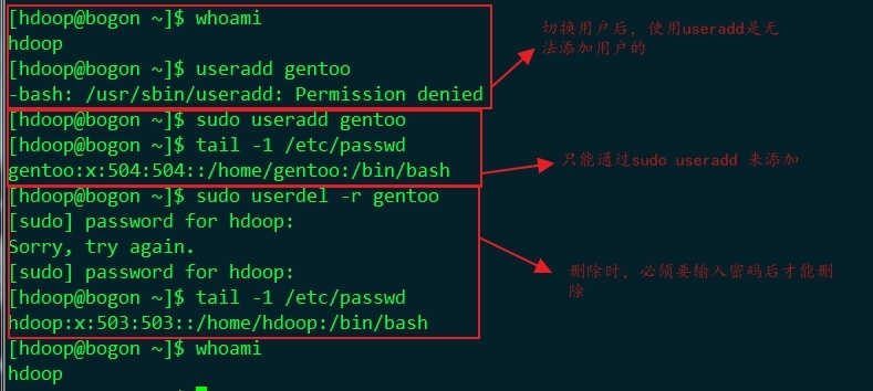 linux系统之sudo用法_linux、su、sudo