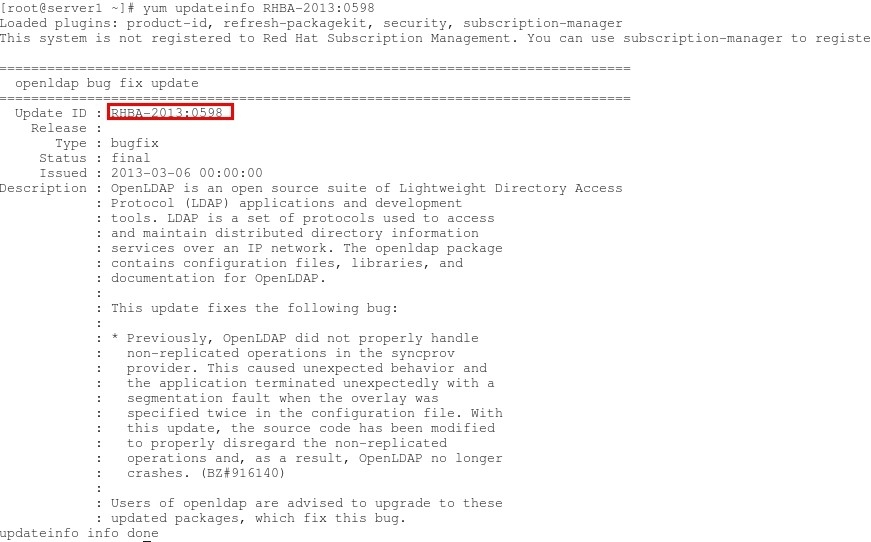 yum updateinfo命令的应用_UNIT 1 TRACKING SECU_04