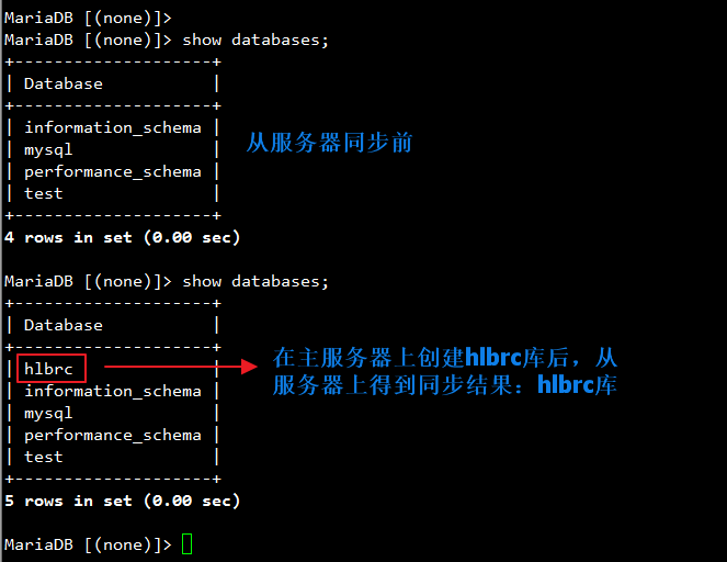 MariaDB（mysql）之主从同步_MariaDB主从复制_10