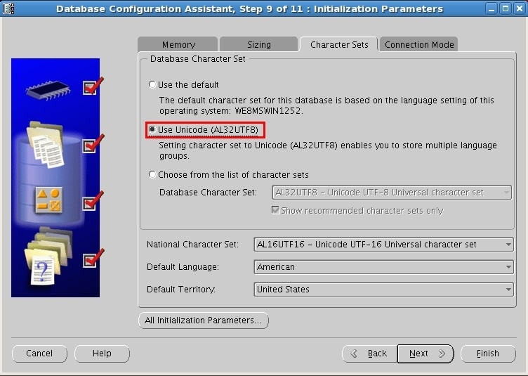 oracle下用netca创建数据库_oracle_12