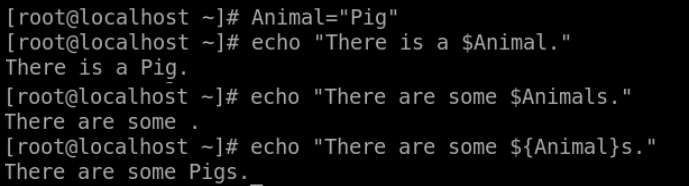 2_Shell语言———bash的快捷键、变量声明、引用变量及变量替换_Linux bash 变量 引号