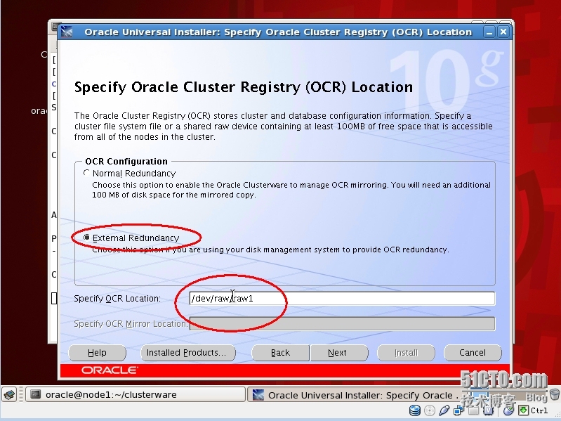 RedHat EL5 安装Oracle 10g RAC之--CRS 安装_Oracle_06