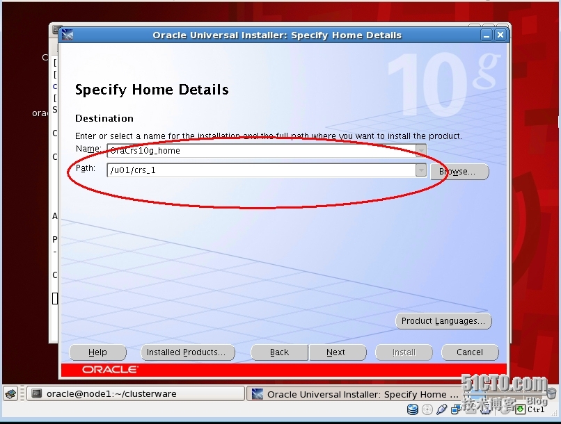 RedHat EL5 安装Oracle 10g RAC之--CRS 安装_Oracle_03