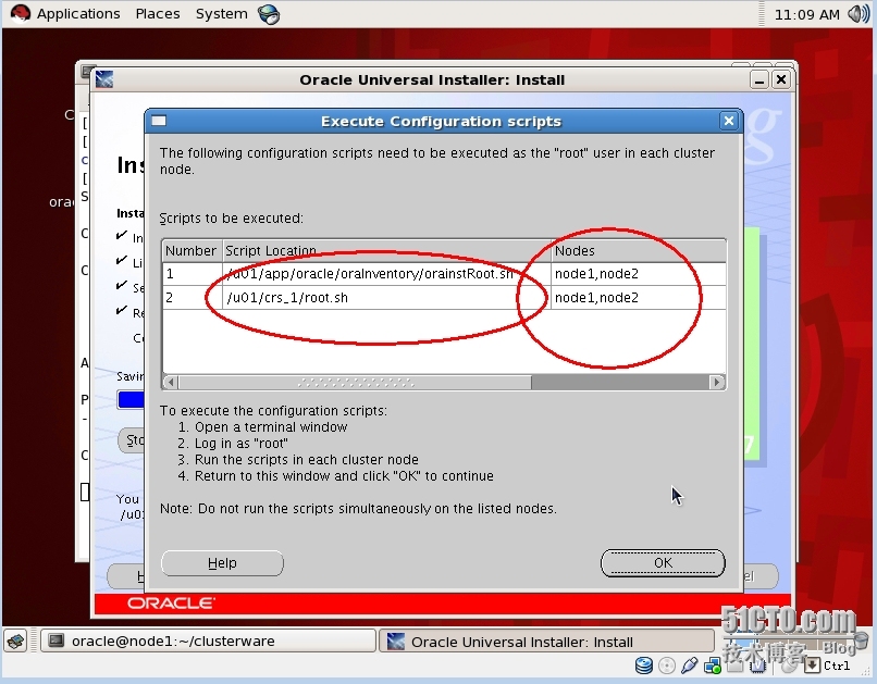 RedHat EL5 安装Oracle 10g RAC之--CRS 安装_Oracle_09