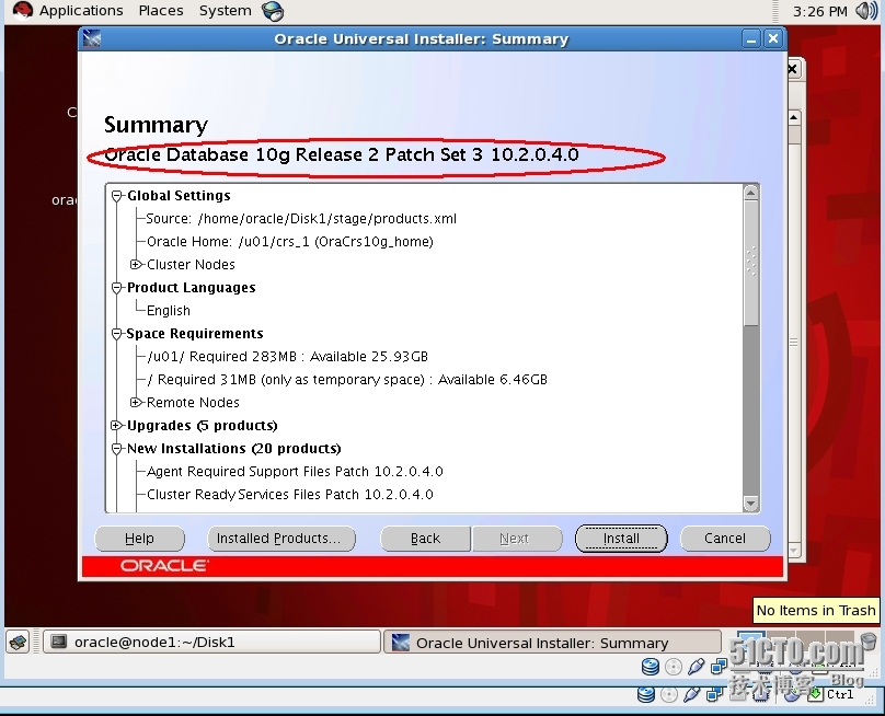 Oracle 10g RAC 升级（CPU Update）之--升级CRS_Oracle_04