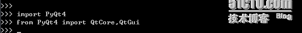 from PyQt4 import QtGui,QtCore出错-解_PyQt_02
