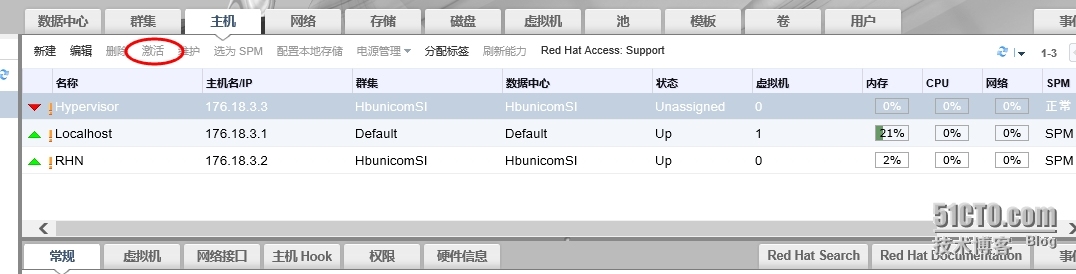 如何实现红帽企业虚拟化管理平台Host主机所在数据中心的切换_红帽企业虚拟化平台_08