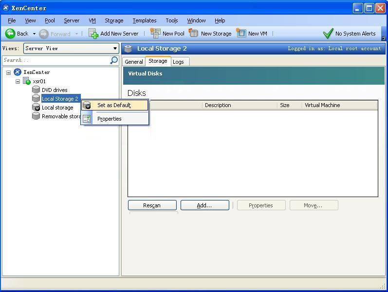 XenServer部署系列之03——添加本地存储_XenServer_10