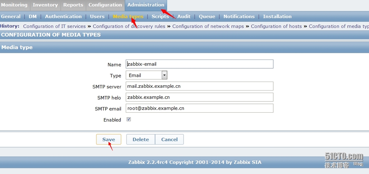 zabbix安装+邮件（短信）报警_服务端_15