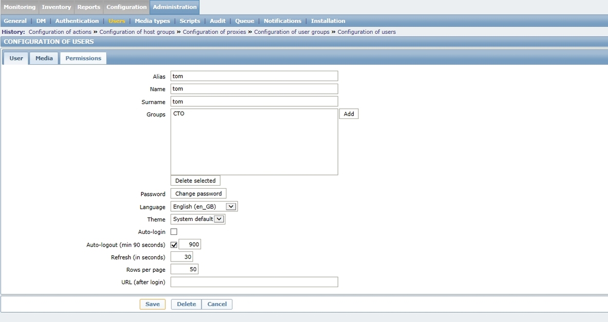 zabbix系列（二）：zabbix agent（Host配置）_ agent host_20