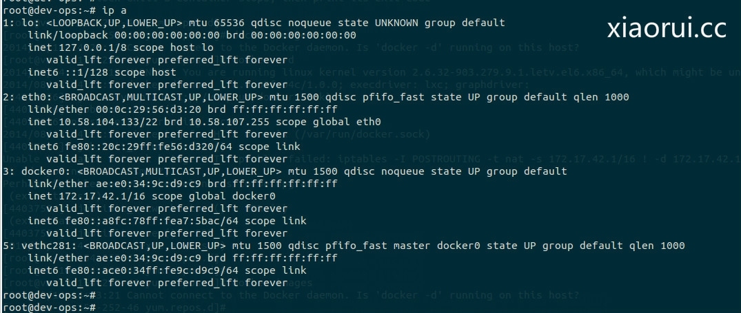 使Docker提供对外服务的网络配置(桥接与端口)_docker 网卡