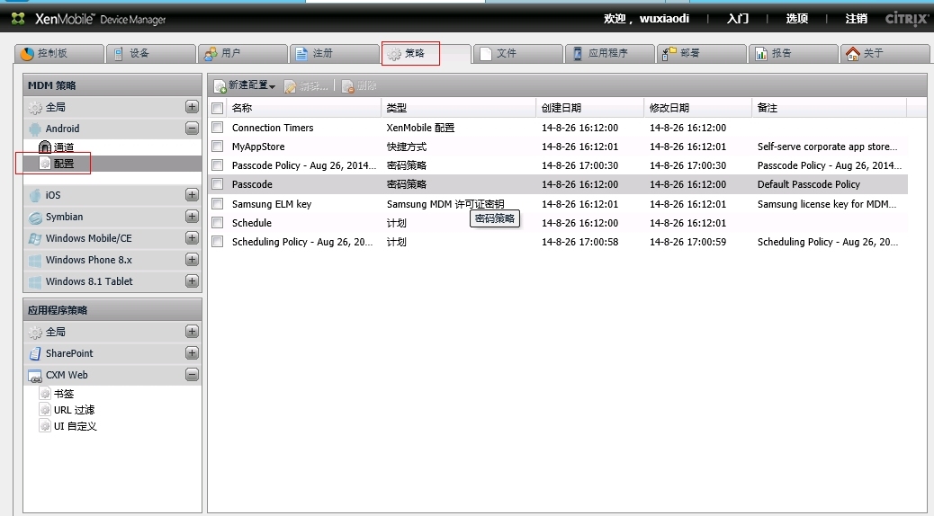 XenMobile 9.0 PoC环境搭建二：MDM配置_ MDM_19