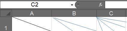 Excel 2010单元格中设置表头_excel 2010 