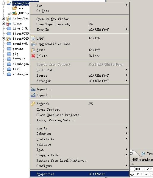 如何把hadoop相关源码关联到eclipse工程中_Eclipse_04