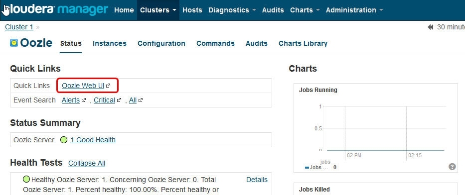 Enabling the Oozie Web Console and use MySQL Database in Cloudera Manager 5.2_web_02