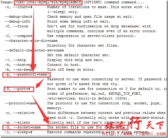 烂泥：mysql帮助命令使用说明_ 命令_07