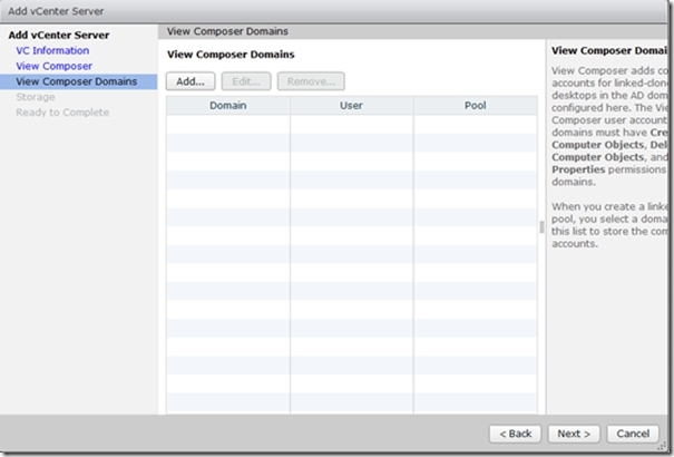 VMware Horzion View 6.0 Part 2 之 vCenter及Composer关联_VMware View Composer_11