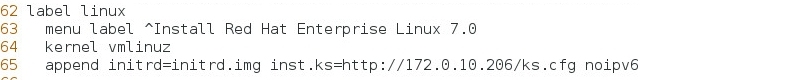 RHCE 学习笔记（16) - KickStart _rhel7_34