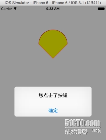 使用CAShapeLayer和UIBezierPath画一个自定义半圆弧button_三角形按钮_02