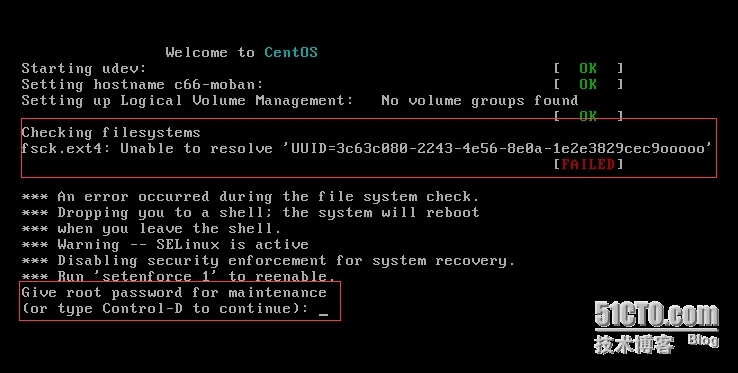 Centos6.6系统fstab故障及root用户密码恢复案例_root_18