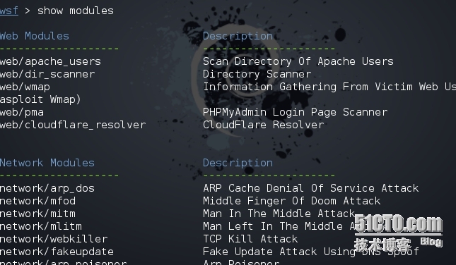 websploit全自动渗透攻击_websploit_02