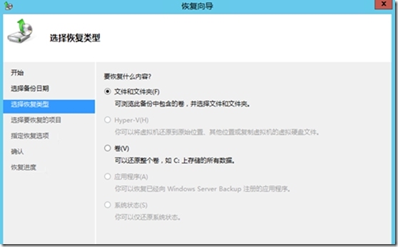 使用Windows Server Backup备份与还原Hyper-V虚拟机_虚拟机_19