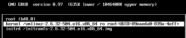 CentOS6.6重设root密码(单用户模式)_ 重设_07