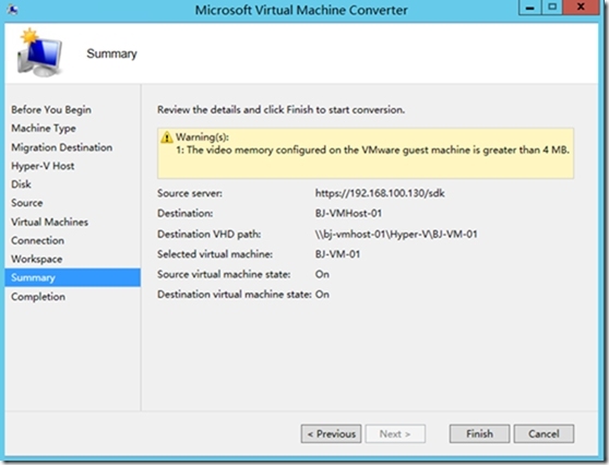 转换VMware虚拟机到Hyper-V Server_VMware虚拟机_14