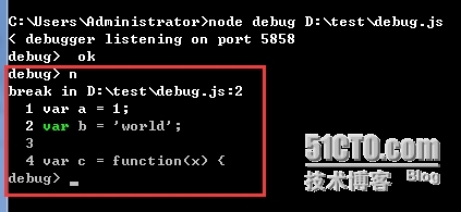 （四）、node.js对于程序的调试_程序的调试_03