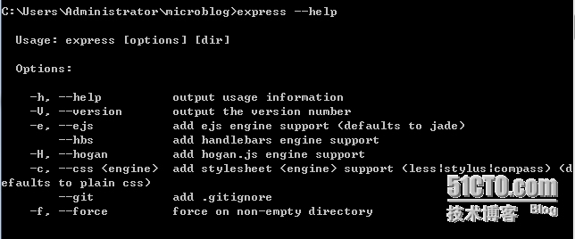 （七）、安装express框架并创建项目_node.js和express_02