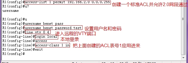 标准ACL、扩展ACL和命名ACL的理论和配置实例_工作原理_03