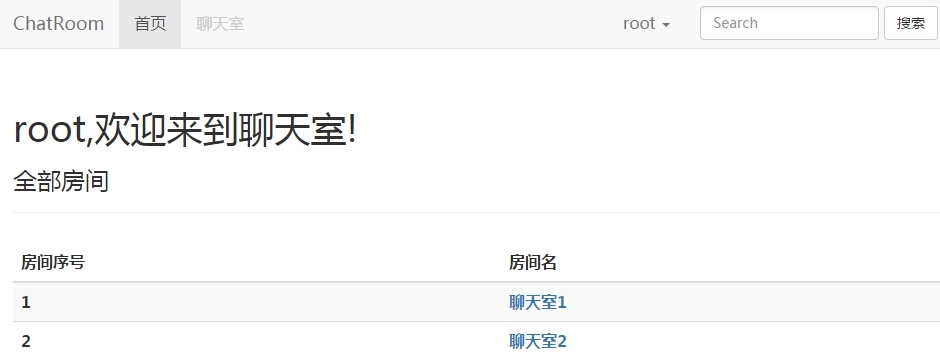 Python Web聊天室(二)--首页_python_02