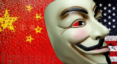 中国警方、政府网站遭遇黑客组织匿名者攻击