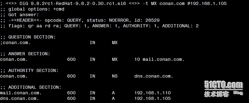 Linux环境下DNS服务器原理及主服务器简单配置_dns_05