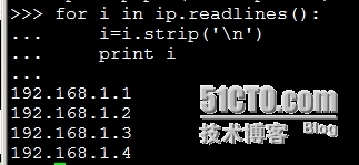 python 解决for读取文件出现的换行符_python_03