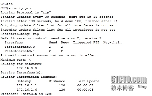 网络设备配置与管理--使用RIP实现两个网络互联_工作原理_22