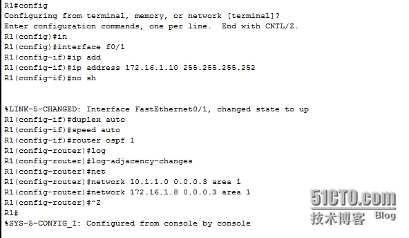 网络设备配置与管理---使用OSPF实现两个企业网络互联_路由器_26